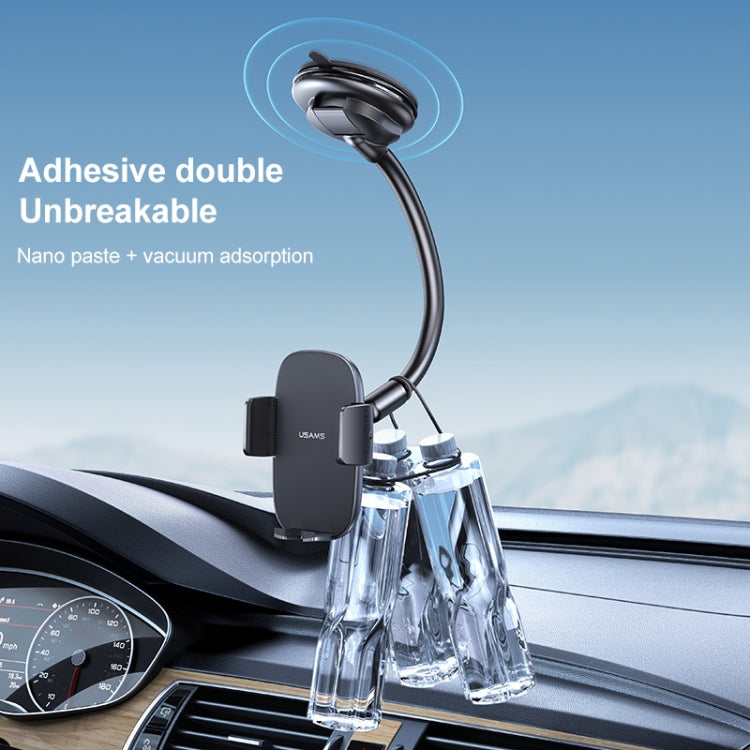 USAMS US-ZJ065 Car Center Console Windshield Mobile Phone Holder, ZJ065