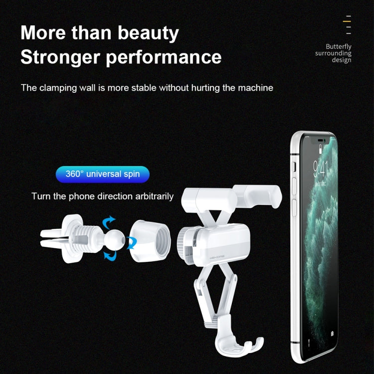 WK WA-S41 iDeal Series Car Gravity Bracket Car Air Outlet FoldingMobile Phone Holder Bracket, WA-S41