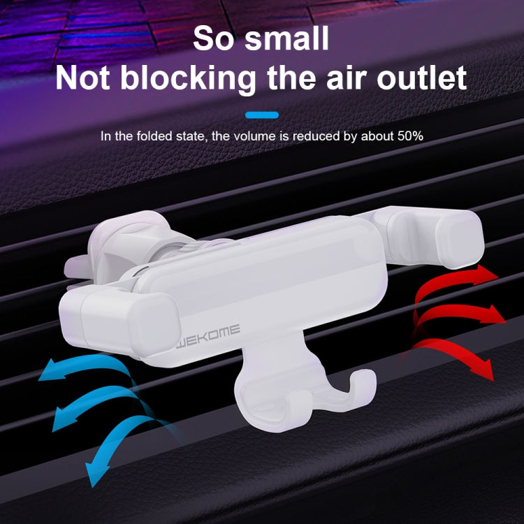WK WA-S41 iDeal Series Car Gravity Bracket Car Air Outlet FoldingMobile Phone Holder Bracket, WA-S41