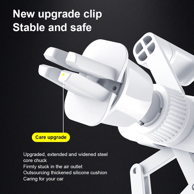 WK WA-S41 iDeal Series Car Gravity Bracket Car Air Outlet FoldingMobile Phone Holder Bracket, WA-S41