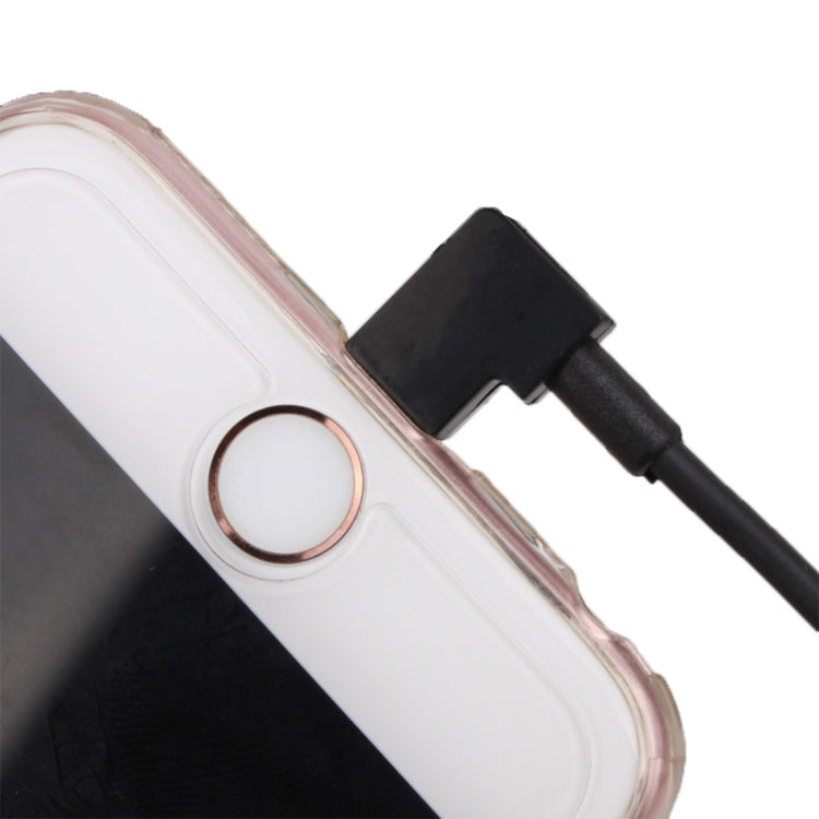 كابل توصيل بيانات بزاوية قائمة من USB إلى 8 دبابيس بطول 30 سم لطائرات DJI SPARK / MAVIC PRO / Phantom 3 و4 / Inspire 1 و2، من USB إلى 8 دبابيس
