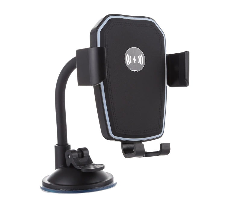K81 10W QI Universal Rotating Gravity Induction Car Wireless Charging Mobile Phone Holder with Suction Cup, K81