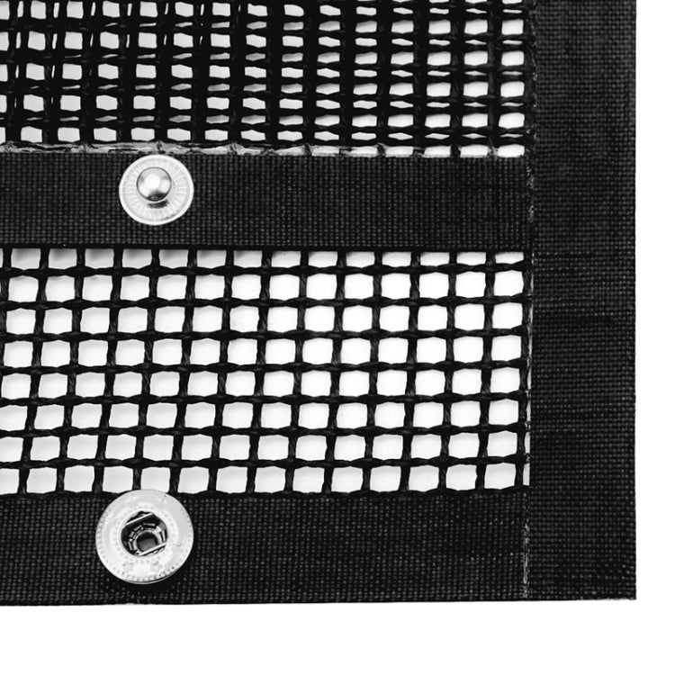 Barbecue Heat Resistant Non-stick Grilling Mesh BBQ Baking Bag, Size: 24 x 14cm (Black), 24 x 14cm (Black)