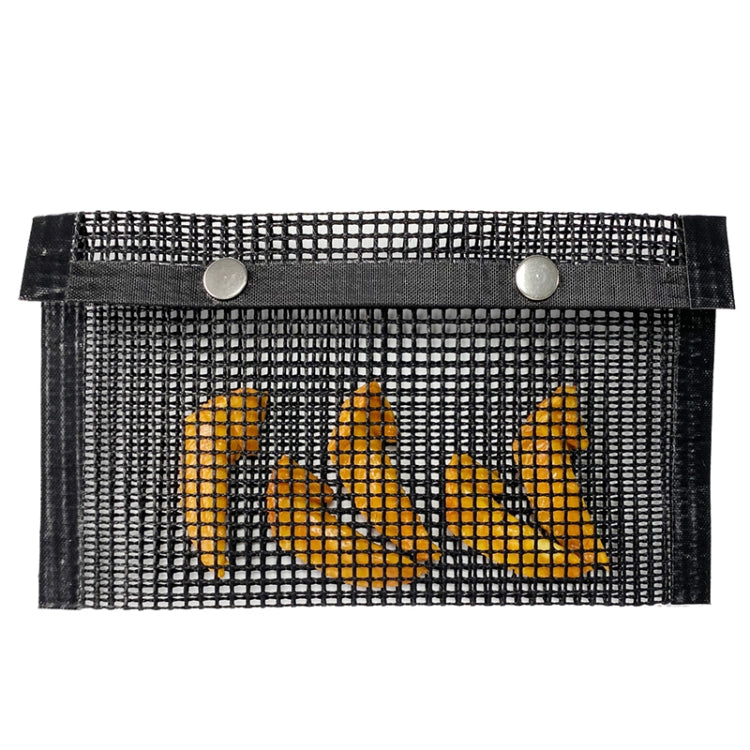 Barbecue Heat Resistant Non-stick Grilling Mesh BBQ Baking Bag, Size: 24 x 14cm (Black), 24 x 14cm (Black)