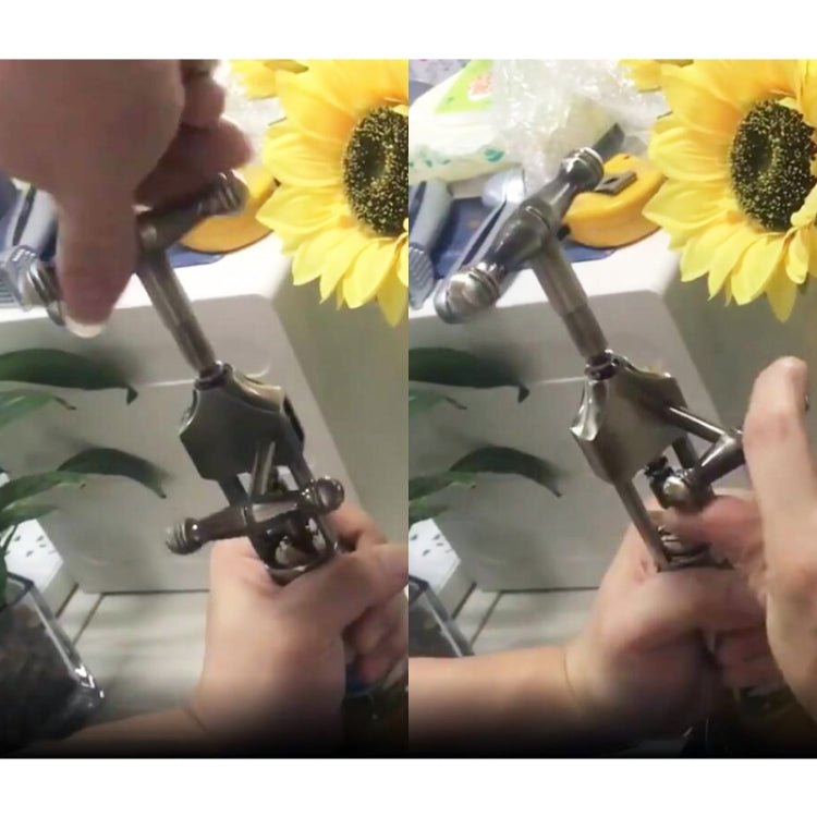 Multifunction Portable Screw Corkscrew Zinc Alloy Wine Bottle Opener, Packing: White Box, White Box