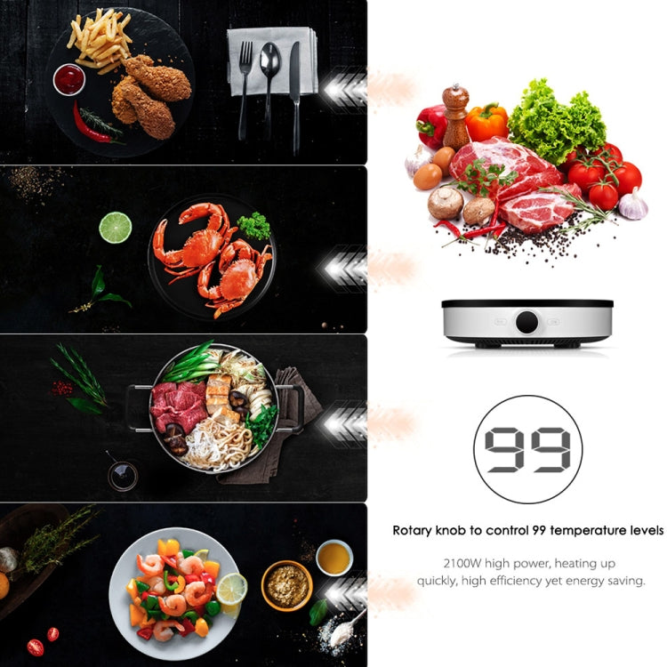طباخ شاومي ميجيا الأصلي بقوة 2100 واط بشاشة OLED مع اتصال NFC وتحكم بالتطبيق، قابس أمريكي، طباخ 2 بقوة 2100 واط