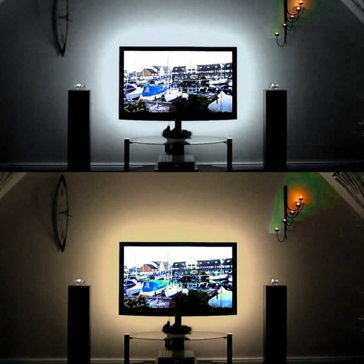 60 LEDs SMD 5050 with 50cm USB Interface Cable & 17 Keys Remote Control, DC 5V, 50cm Colorful Light