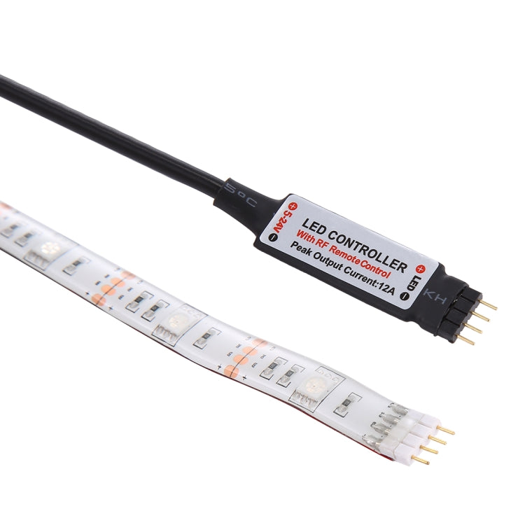 60 LEDs SMD 5050 with 50cm USB Interface Cable & 17 Keys Remote Control, DC 5V, 50cm Colorful Light