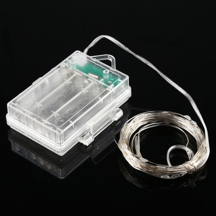 50 LEDs 3 x AA Batteries Box Fairy Lamp Decorative Light with Remote Control, DC 5V, White Light/Remote Control, Warm White/Remote Control, Colorful Light/Remote Control