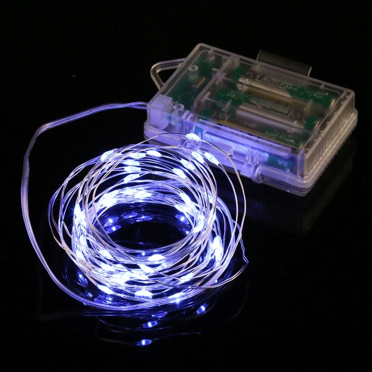 50 LEDs 3 x AA Batteries Box Fairy Lamp Decorative Light with Remote Control, DC 5V, White Light/Remote Control, Warm White/Remote Control, Colorful Light/Remote Control