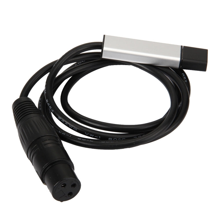 كابل محول USB 2.0 إلى DMX512 بطول 1 متر