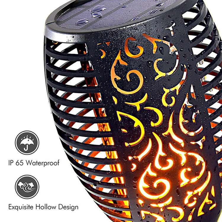 96 LED Solar Flame Light Outdoor Garden Lawn Light Garden Landscape Torch Light