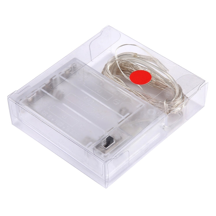 50 LEDs SMD 0603 3 x AA Batteries Box Fairy Lamp Decorative Light, DC 5V