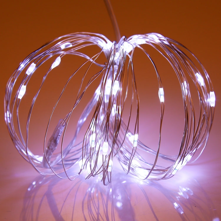 50 LEDs SMD 0603 3 x AA Batteries Box Fairy Lamp Decorative Light, DC 5V, 5m White Light, 5m Warm White, 5m Yellow Light, 5m Blue Light, 5m Colorful Light, 5m Pink Light, 5m Green Light, 5m Purple Light, 5m Red Light