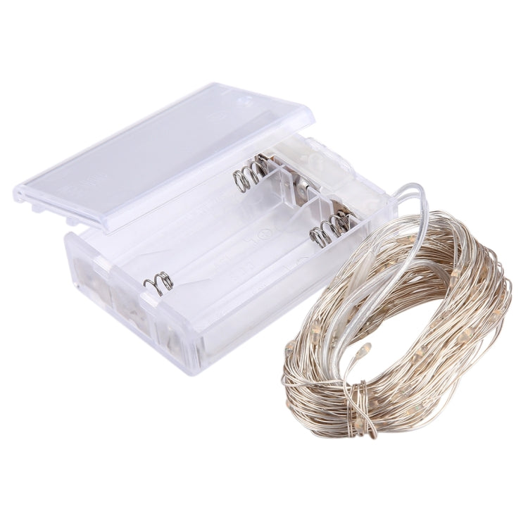 100 LEDs SMD 06033 x AA Batteries Box Fairy Lamp Decorative Light, DC 5V, 10m Pink Light, 10m Green Light, 10m Purple Light, 10m Red Light, 10m White Light, 10m Warm White, 10m Yellow Light, 10m Blue Light, 10m Colorful Light