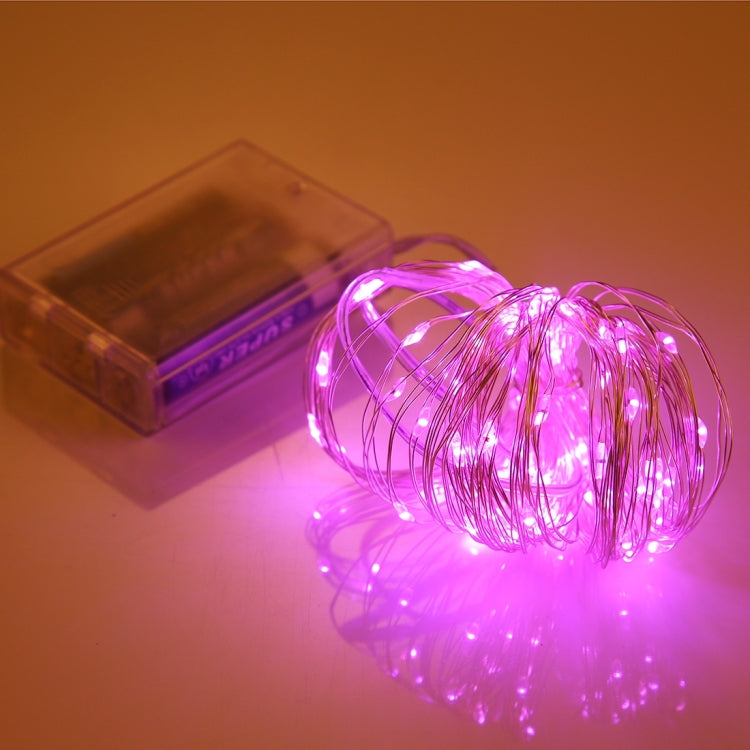 100 LEDs SMD 06033 x AA Batteries Box Fairy Lamp Decorative Light, DC 5V, 10m Pink Light, 10m Green Light, 10m Purple Light, 10m Red Light, 10m White Light, 10m Warm White, 10m Yellow Light, 10m Blue Light, 10m Colorful Light