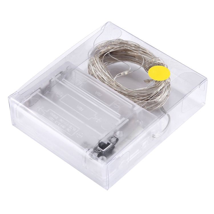 100 LEDs SMD 06033 x AA Batteries Box Fairy Lamp Decorative Light, DC 5V, 10m Yellow Light, 10m Blue Light, 10m Colorful Light, 10m Pink Light, 10m Green Light, 10m Purple Light, 10m Red Light, 10m White Light, 10m Warm White
