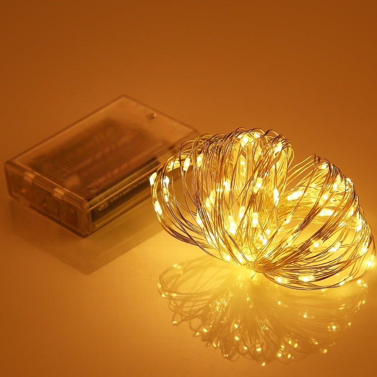 100 LEDs SMD 06033 x AA Batteries Box Fairy Lamp Decorative Light, DC 5V, 10m Yellow Light, 10m Blue Light, 10m Colorful Light, 10m Pink Light, 10m Green Light, 10m Purple Light, 10m Red Light, 10m White Light, 10m Warm White