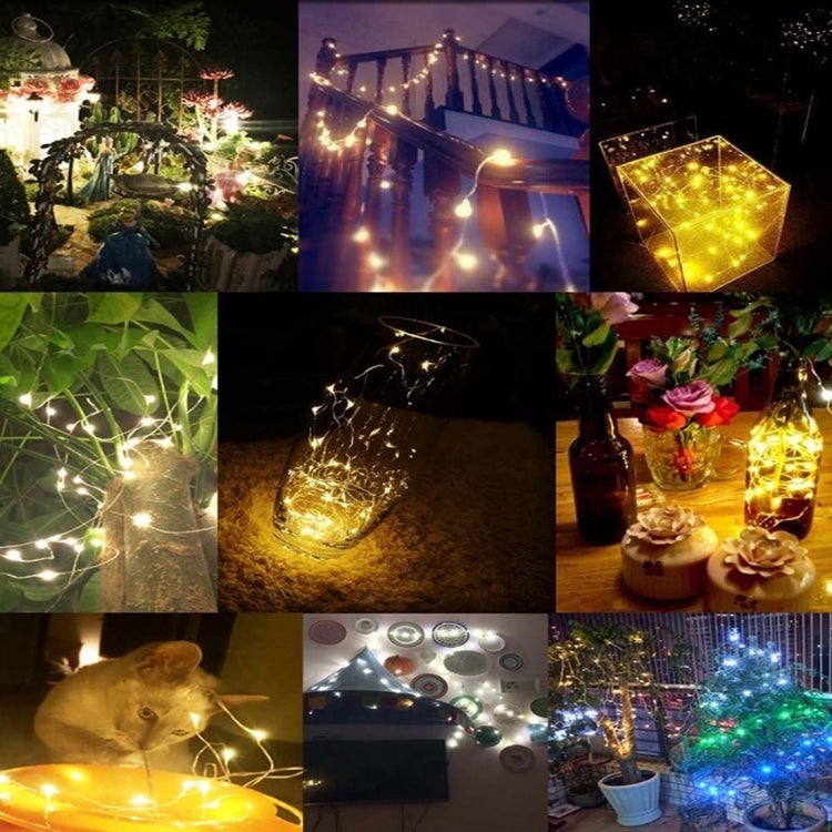 100 LEDs SMD 0603 Fairy Lamp Decorative Light, 10m Warm White, 10m Colorful Light, 10m White Light