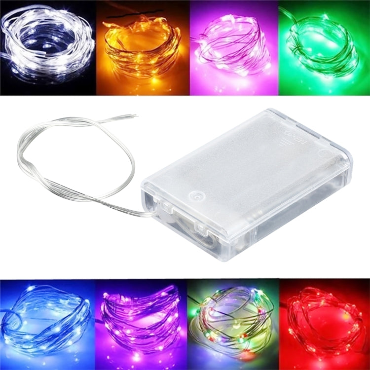 صندوق بطارية إضاءة LED 3 فولت لـ 3 بطاريات AA 1.5 فولت