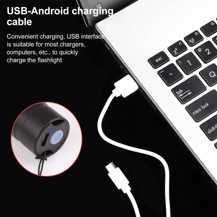 مصباح يدوي صغير 3 أوضاع IPX45 مقاوم للماء، 8