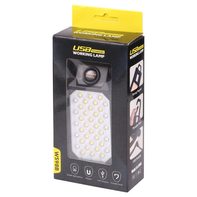 مصباح عمل LED بأربعة أوضاع W598B، مصباح طوارئ، W598B