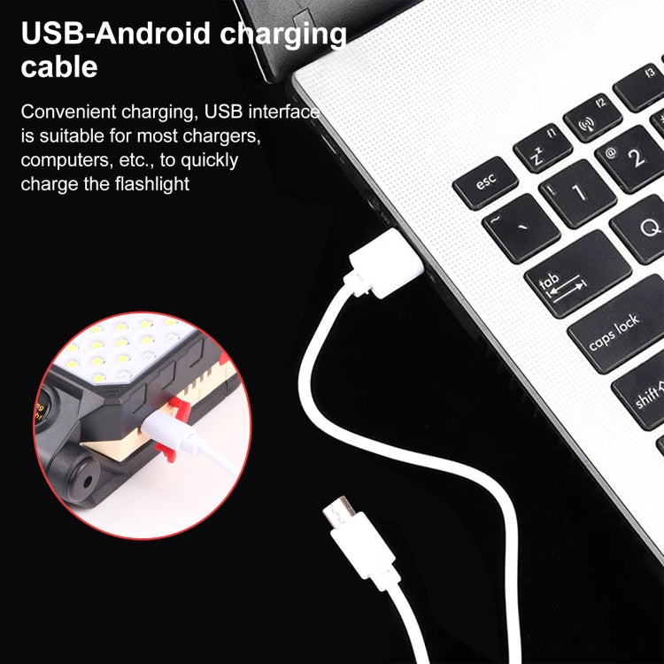 مصباح عمل LED بأربعة أوضاع W598B، مصباح طوارئ، W598B