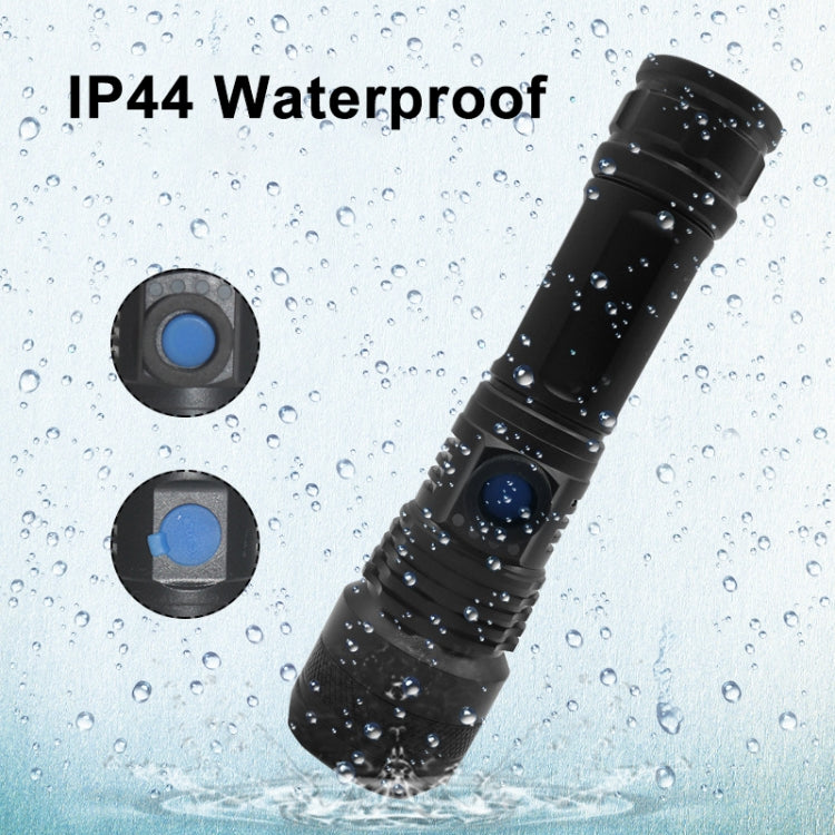 مصباح يدوي LED صغير محمول قابل لإعادة الشحن بمنفذ USB L-839، XPE، مع وهج، L-839