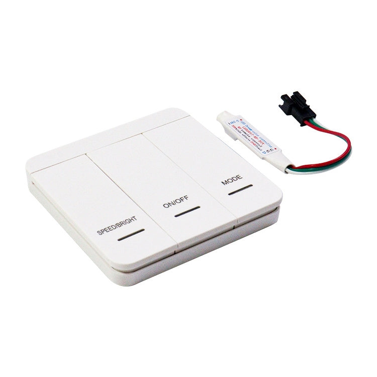 وحدة تحكم لاسلكية لتدفق المياه لشريط إضاءة LED DC12-24V