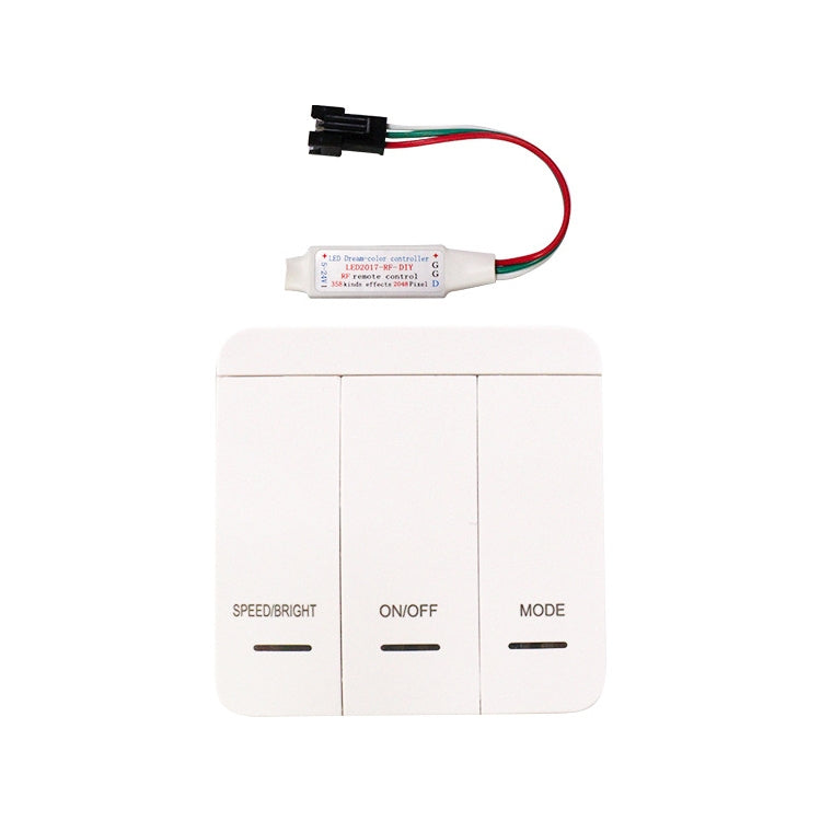 وحدة تحكم لاسلكية لتدفق المياه لشريط إضاءة LED DC12-24V