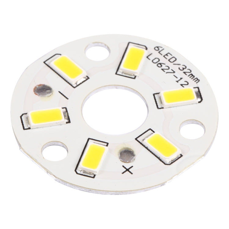 مصدر إضاءة السقف لوحدة مصباح LED SMD 5730 بقوة 3 وات و6 مصابيح LED، ضوء أبيض دافئ بتيار مستمر 9 فولت، ضوء أبيض دافئ بتيار مستمر 9 فولت