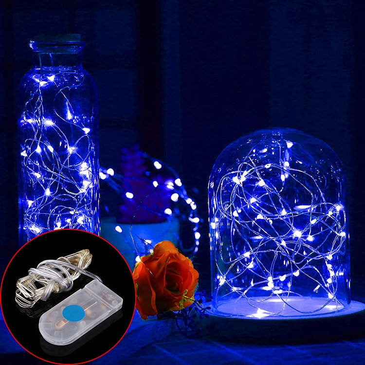20 LEDs SMD 0603 IP65 Waterproof CR2032 Button Batteries, 2m Red Light, 2m White Light, 2m Warm White, 2m Blue Light, 2m Green Light