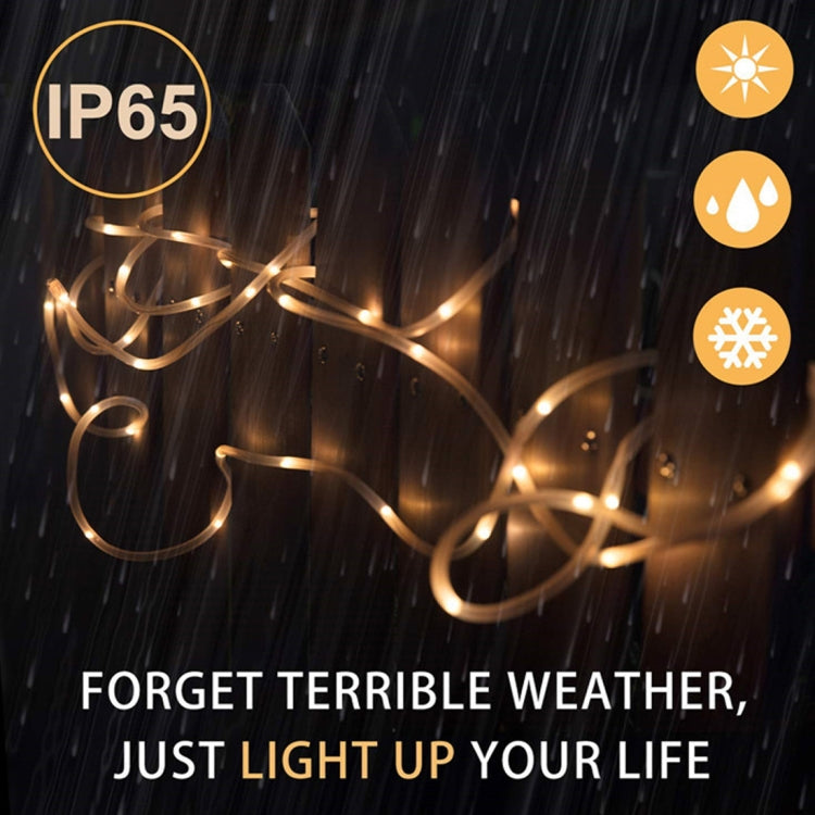 Solar Panel water resistant 50 LED, 5m 50LED Blue Light, 5m 50LED White Light, 5m 50LED Warm White