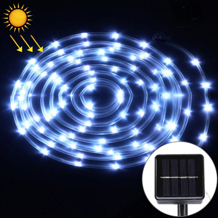 Solar Panel water resistant 50 LED, 5m 50LED Blue Light, 5m 50LED White Light, 5m 50LED Warm White