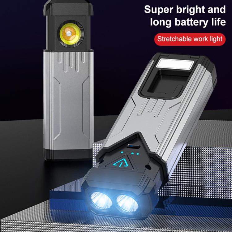 KXK-886 IP44 Waterproof Work Light 3 Color Temperature COB Emergency Flashlight, KXK-886