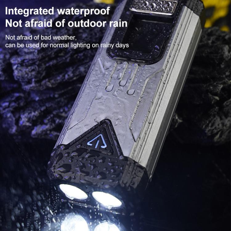 KXK-886 IP44 Waterproof Work Light 3 Color Temperature COB Emergency Flashlight, KXK-886