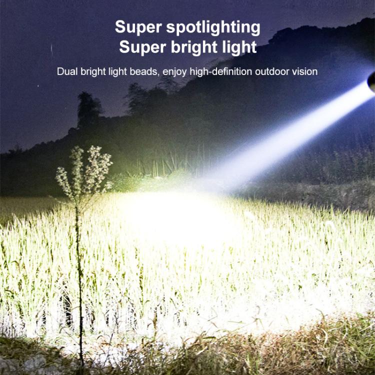 KXK-886 IP44 Waterproof Work Light 3 Color Temperature COB Emergency Flashlight, KXK-886