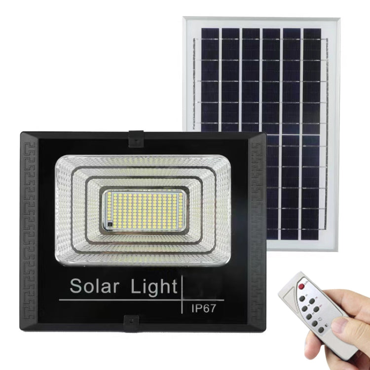 كشاف ضوء يعمل بالطاقة الشمسية، 30 وات، 170 مصباح LED، مقاوم للماء IP67، مع جهاز تحكم عن بعد، 30 وات