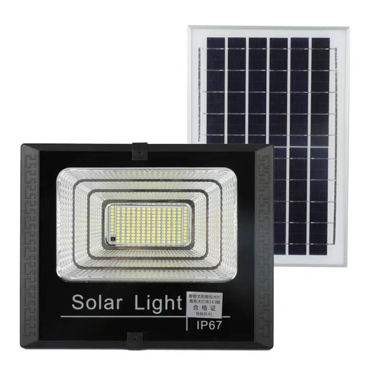 كشاف ضوء يعمل بالطاقة الشمسية، 30 وات، 170 مصباح LED، مقاوم للماء IP67، مع جهاز تحكم عن بعد، 30 وات