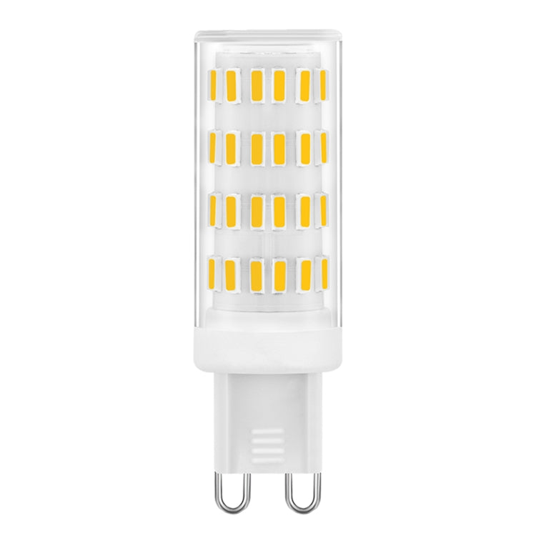 مصباح ذرة LED قابل للتعتيم G9 3.2 واط SMD 4014 63 مصباح LED، تيار متردد/تيار مستمر 12-24 فولت، G9 SMD 4014