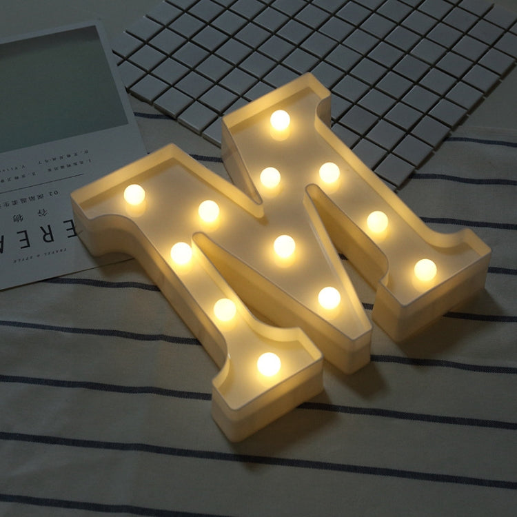 Dry Battery Powered Warm White Standing Hanging LED Holiday Light, A, N, B, O, C, P, D, Q, R, E, S, F, G, T, U, I, V, J, W, K, X, L, Y, M, Z