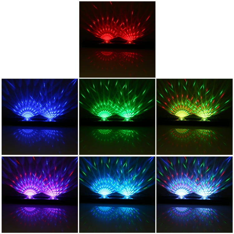 D88-S LED Smart Sensor Wireless Car USB Rechargeable Gypsophila Music Atmosphere Light, D88-S