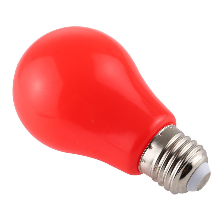 مصباح LED موفر للطاقة 7 وات E27 2835 8 مصابيح LED خالٍ من الوميض، لون الإضاءة: أحمر، تيار متردد 85-265 فولت، 7 وات