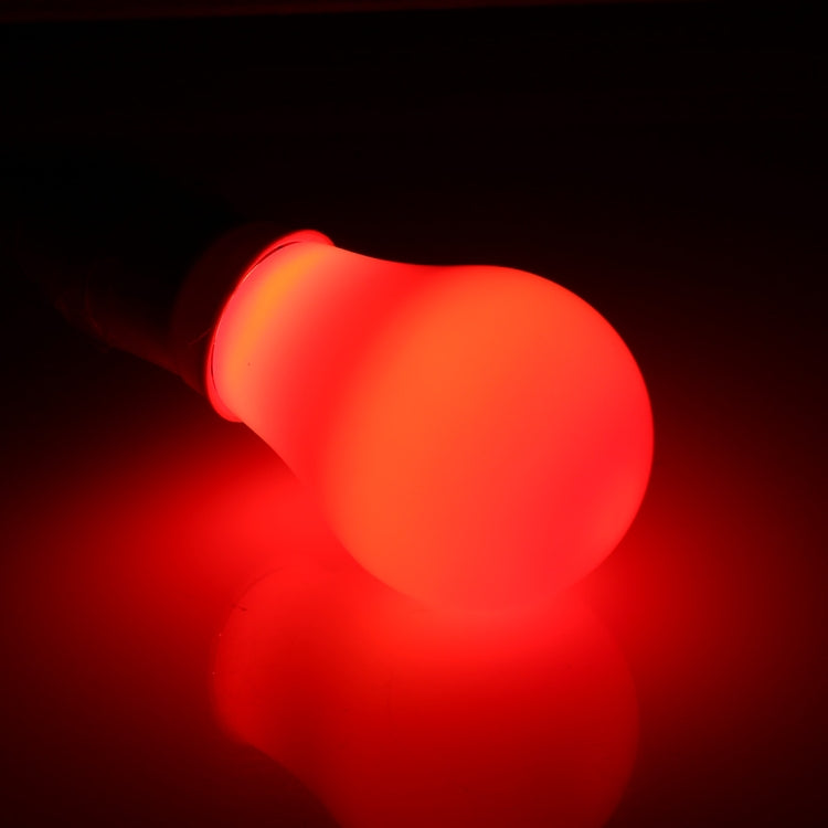 مصباح LED موفر للطاقة 7 وات E27 2835 8 مصابيح LED خالٍ من الوميض، لون الإضاءة: أحمر، تيار متردد 85-265 فولت، 7 وات