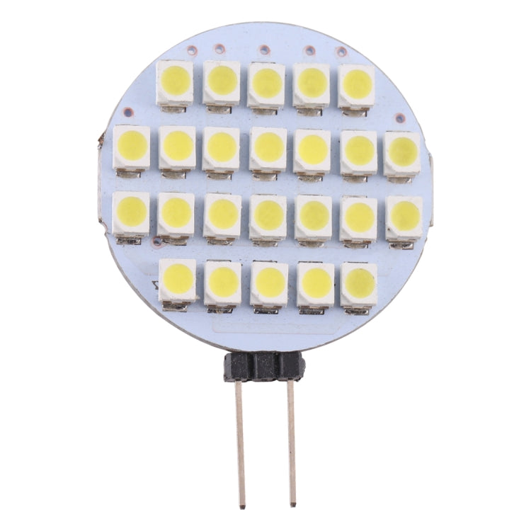 مصباح G4 24 LED SMD 3528 168LM 2800-3200K مع خاصية التعتيم المستمر، قاعدة دبوس الإضاءة الموفرة للطاقة، تيار مستمر 12 فولت، G4 24 LED SMD 3528 168LM