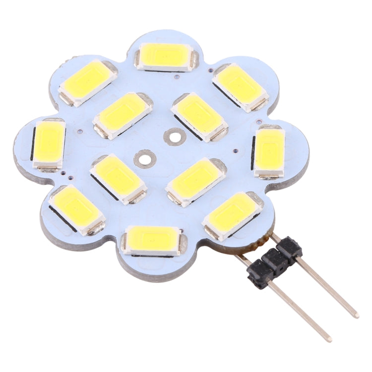 مصباح G4 12 LED SMD 5730 240LM 2800-3200K على شكل زهرة البرقوق مع تعتيم مستمر وموفر للطاقة، قاعدة دبوس، تيار مستمر 12 فولت، G4 12 LED SMD 5730 240LM، G4 12 LED SMD 5730 240LM