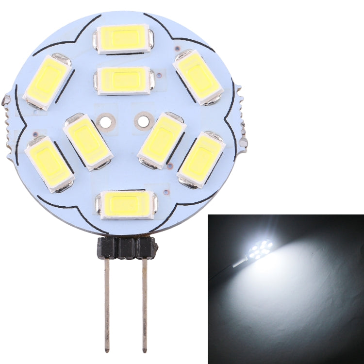 مصباح G4 9 مصابيح LED SMD 5730 180LM 2800-3200K بتعتيم مستمر موفر للطاقة مزود بقاعدة دبوس، تيار مستمر 12 فولت، G4 9 مصابيح LED SMD 5730 180LM