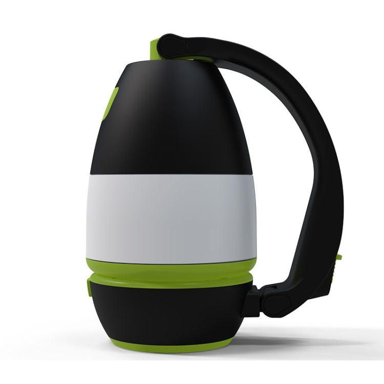 مصباح تخييم LED محمول L001 بقدرة 5 وات مع خاصية الشحن عبر USB وبنك الطاقة (أخضر)، LED6908، LED6908L، LED6908R