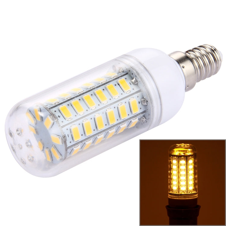 56 مصباح LED SMD 5730، تيار متردد 220 فولت، 5 وات 220 فولت، أبيض دافئ