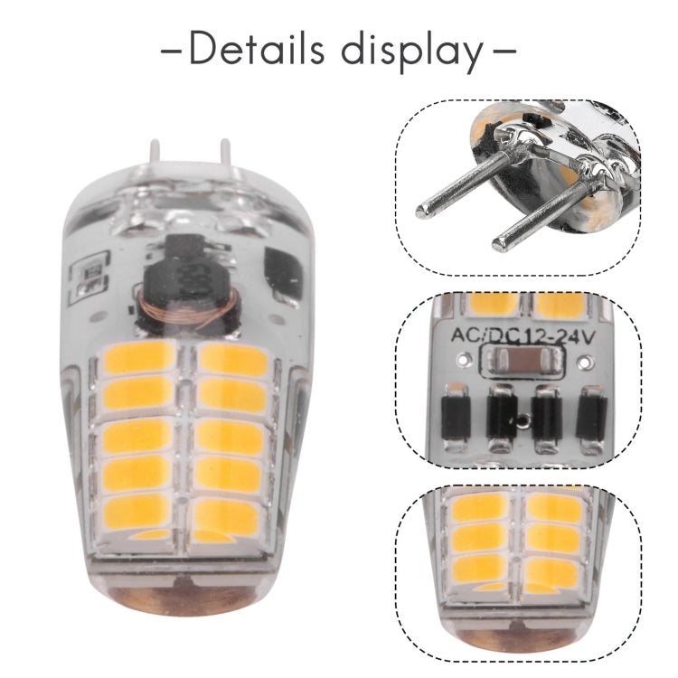 GY6.35 3W 245-280LM 20 LED SMD 2835 Dimmer Corn Light Bulb, AC/DC 12V